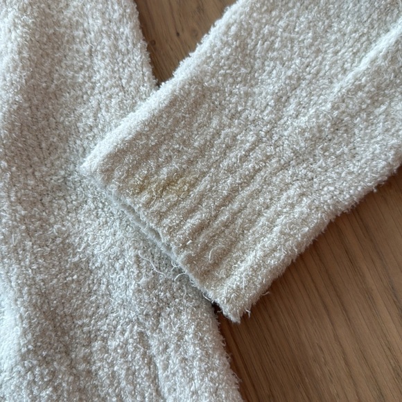 Vince | Teddy fleece sweater | cream | size Large - Picture 4 of 8